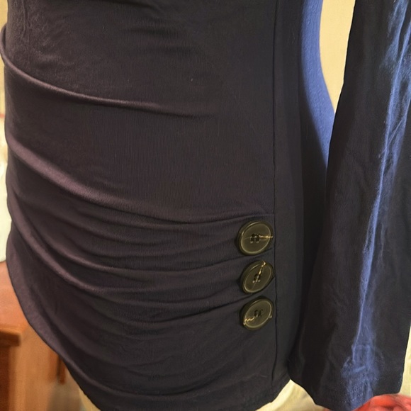 Navy blue tunic - Picture 2 of 3